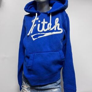 Abercrombie & Fitch Vintage Y2K Blue Hoodie